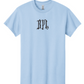 LIGHT BLUE AND WHITE HEAVYWEIGHT TEE