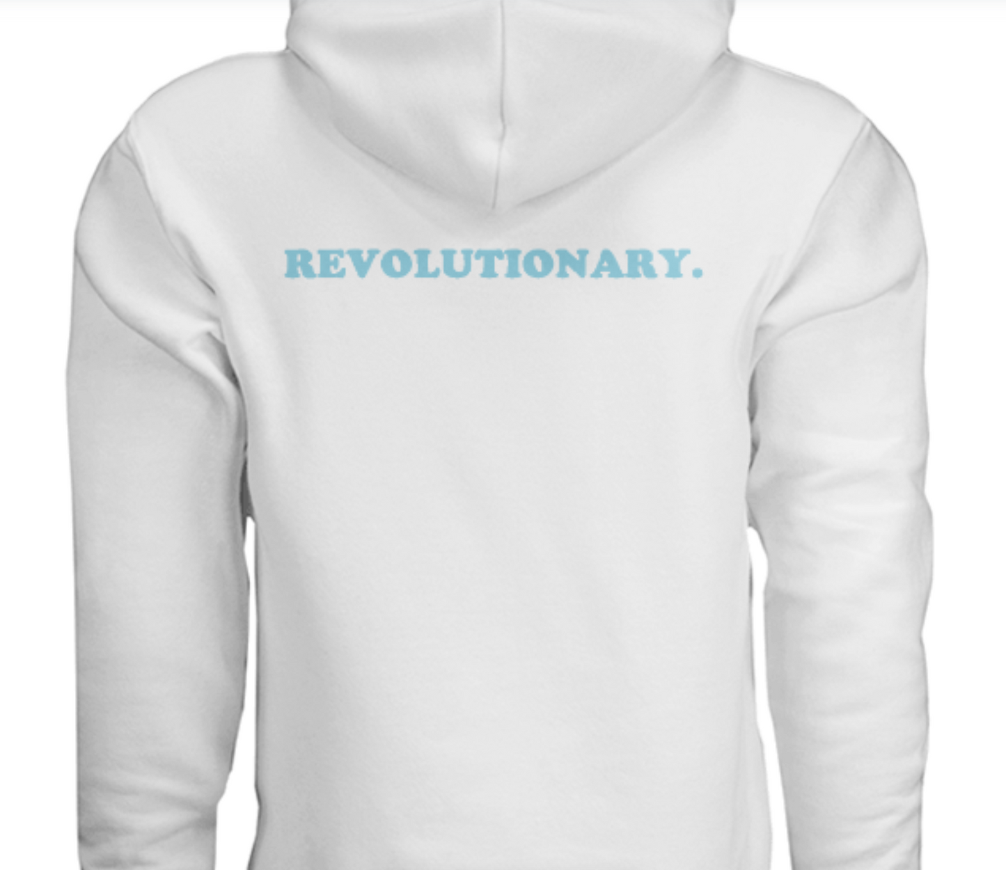 White and Blue BPL Hoodie