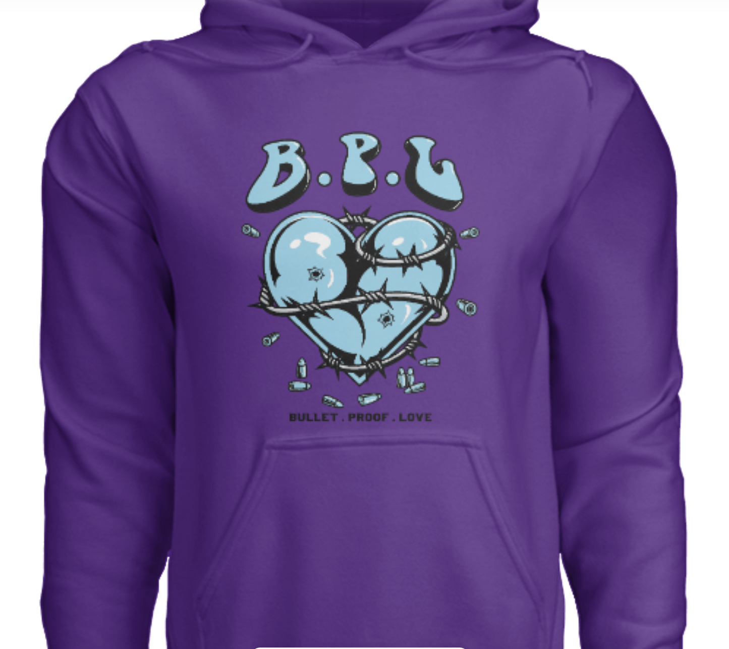 Purple and Blue BPL Hoodie